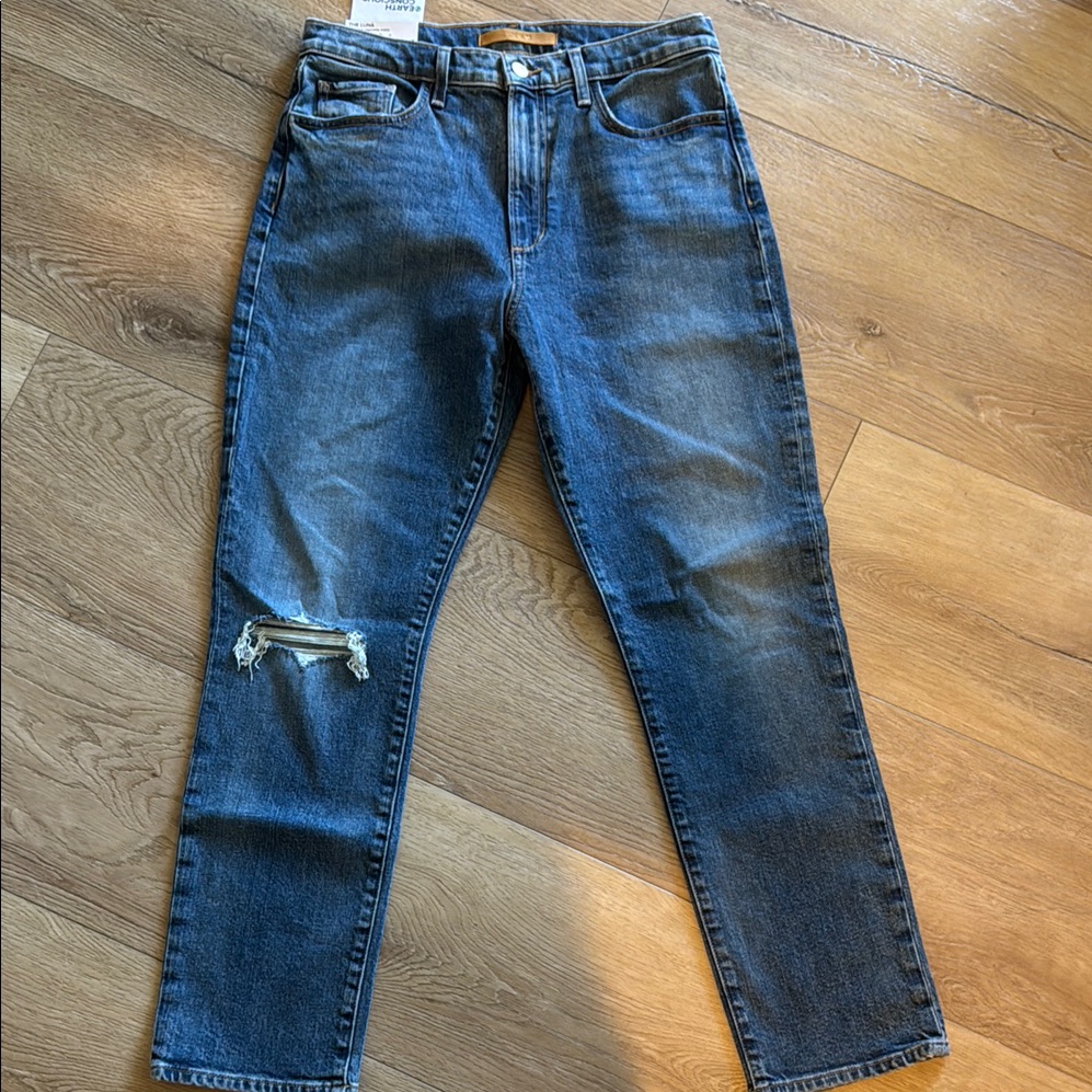 Joe's Jeans Straight Leg In Dark Blue